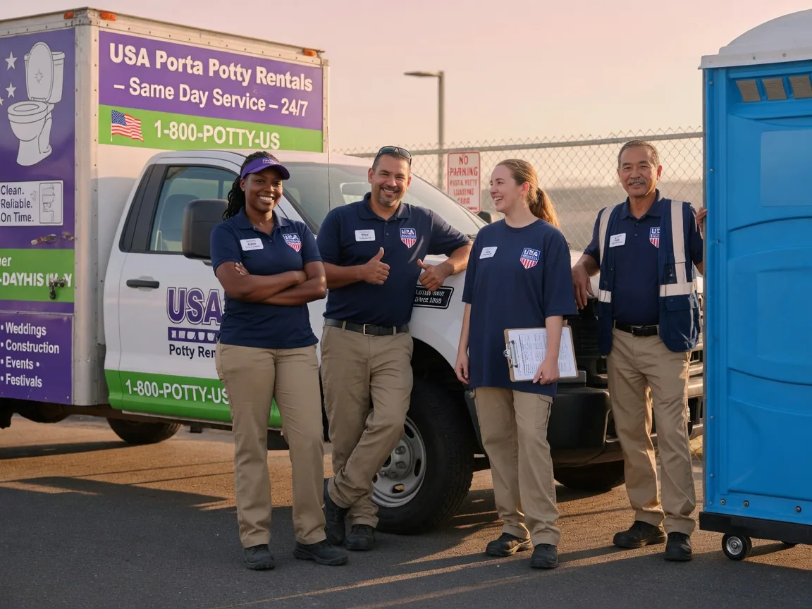 Porta Potty Rental company in Half Moon Bay, CA